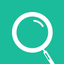 Magnifier with Flashlight icon