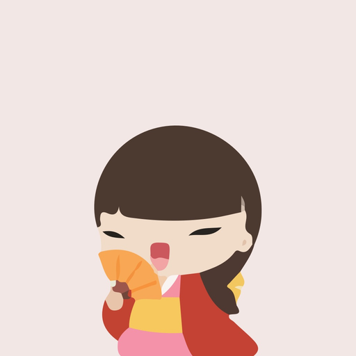 Keiko and friends app icon