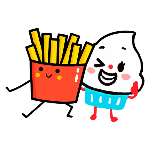 Animated Food: Meal Friends app icon