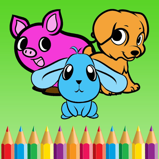 Pet Painting, Coloring and Drawing Animal for Kids app icon