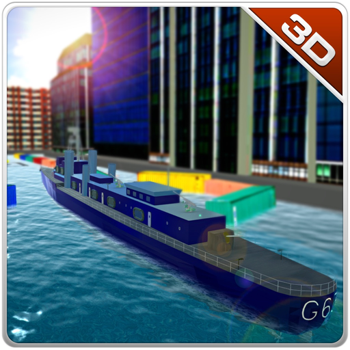 Navy Ship Parking & Crazy driving 3d simulator app icon