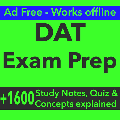 DAT Exam Prep : +1600 Q&A app icon
