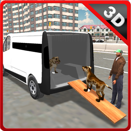 Pet Home Delivery Van & Transport minitruck sim 3d app icon