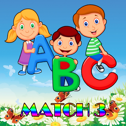 ABC Match 3 Puzzle - ABC Drag Drop Line Game app icon
