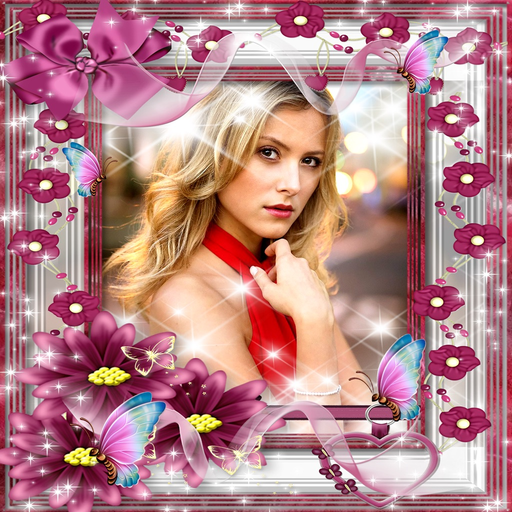 Butterfly Spring Photo Frames app icon