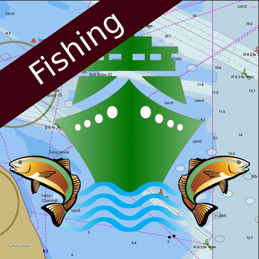 Fishing Points - Lake Maps app icon