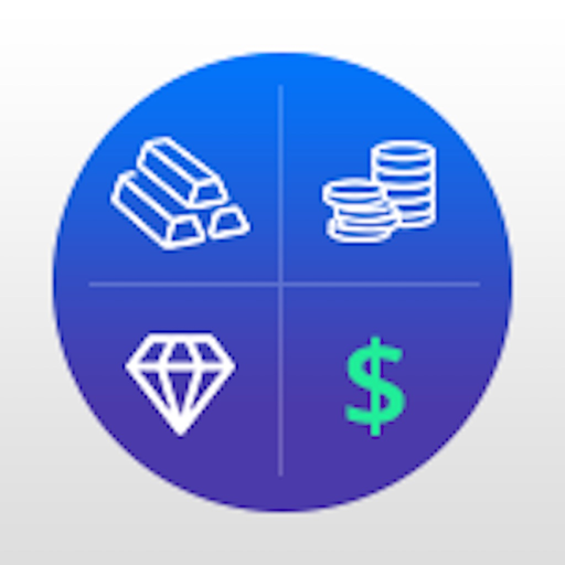 Calculator-Gold Silver Diamond app icon