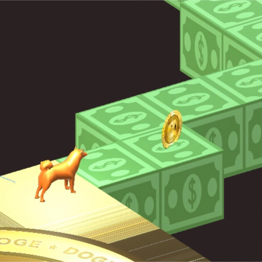 Doge Hero - zigzag dog game app icon