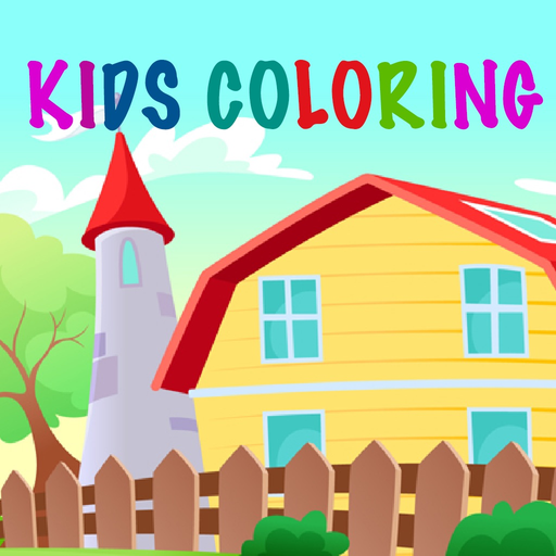 Free coloring books for Kids app icon
