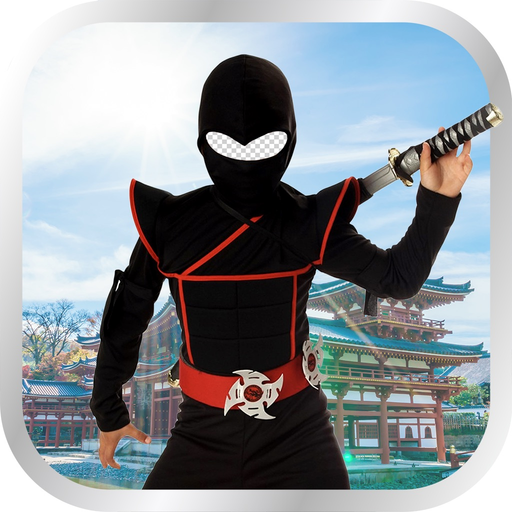Kid’s Ninja Photo Montage app icon