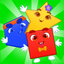Shapes learning smart busy 1 3 icon