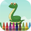 Planet of zoo animal coloring book games for kids icon
