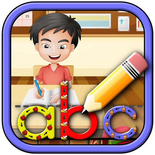 Kids Learn to Write Letters Numbers and Words app icon