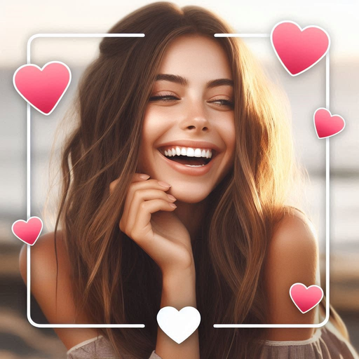 Photo love & picture editor app icon