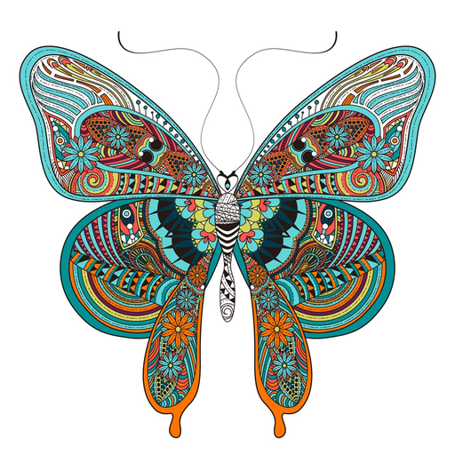 Animals Adult Coloring Book Pages for Anti-Stress app icon