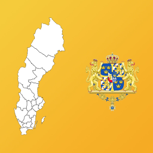 Sweden County Maps and Capitals app icon