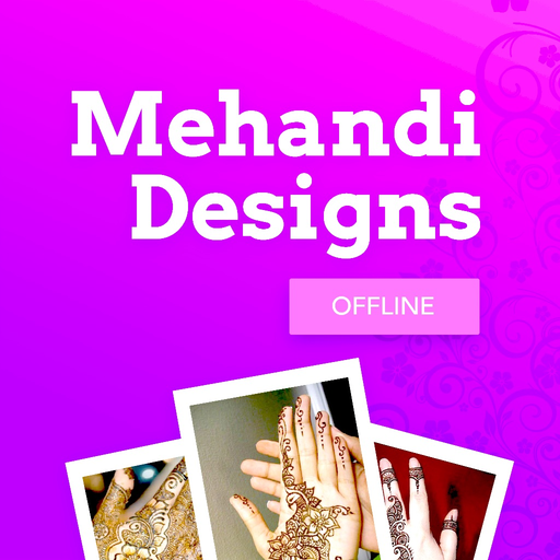 Indian & Arabic Mehndi Designs & Photos Offline app icon
