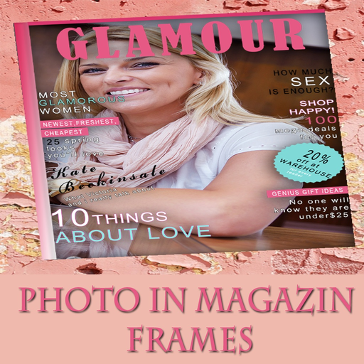 Photo In Magazine Picture Frames app icon