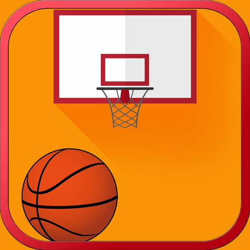 Classic Multiplayer Basketball game: Flick & Throw app icon
