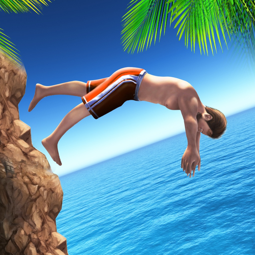 Flip Diving 3D Jumping games app icon