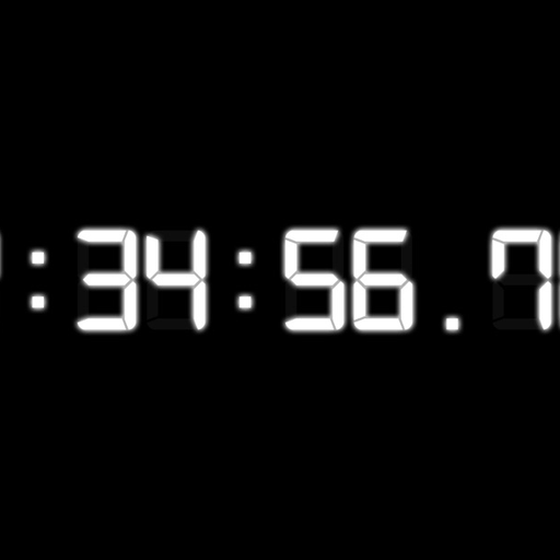 Millisecond Clock - Most Accurate Clock for TV app icon