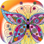 Mandala Fantasy Coloring For Adults-free icon