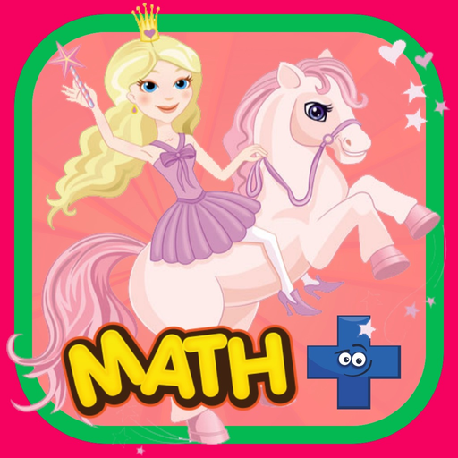 Princess Learning Game For Kid 2nd Grade Math Test app icon