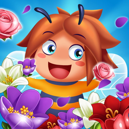 Blossom Pop -Swipe flower app icon