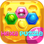 Hex fruit candy block : Hexa puzzle blast icon