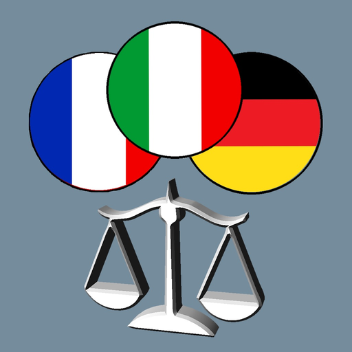 Legal lexicon i 3 languages app icon