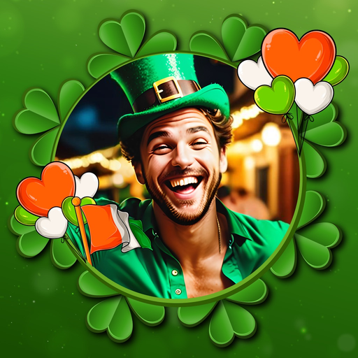 Frames with Saint Patricks Day app icon