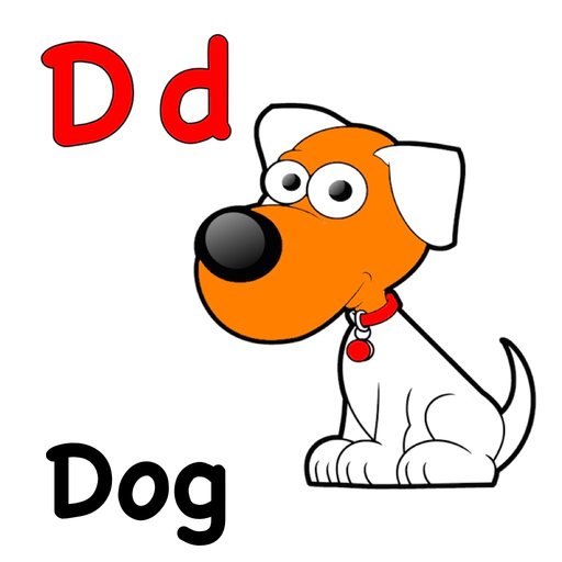 Coloring Book Letters: Animal app icon