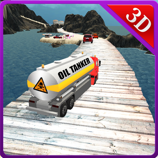 Uphill Oil Tanker Truck Driver & transporter duty app icon