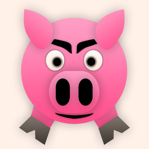 Pig Snake a curious creature app icon