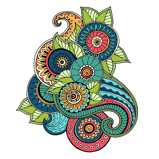 Coloring Book for Adults Color Therapy Doodle app icon