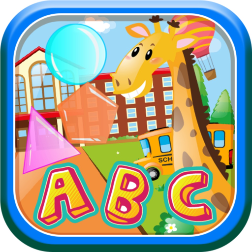 Kids shapes ABC toddler learning game app icon