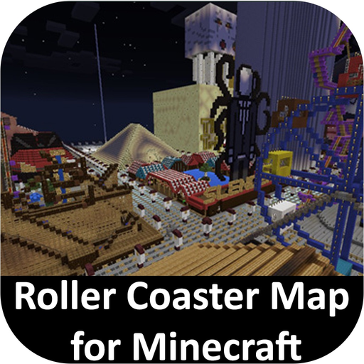 Roller Coaster Map for Minecraft PE app icon