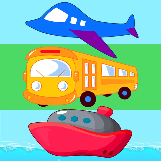 Puzzles Car, Plane , Boat - Matching Vehicle Games app icon