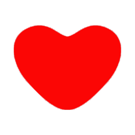 Hearts stickers & emoji love app icon