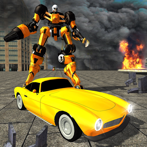 Classic Car Robot Transformation – Metal Battle app icon
