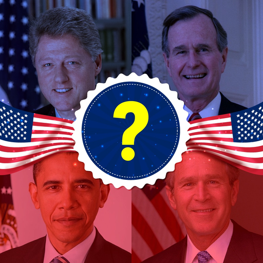 Guess the President of America Quiz app icon