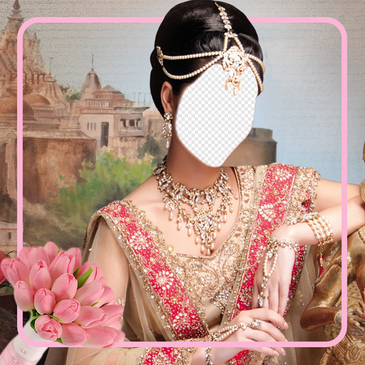 Indian Bridal Photo Montage app icon