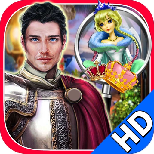 Hidden Objects: Queens Knight app icon
