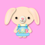 Easter Bunny Stickies icon