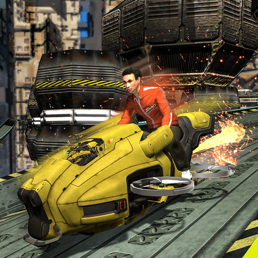 Hoverbike flying Beast Game app icon