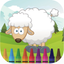 My farm animal coloring book games for kids icon