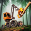 Forest Harvester Tractor 3D icon