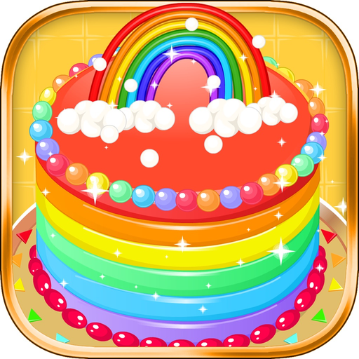 Rainbow Cake Factory - Cooking Game For Kids app icon