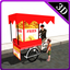 Fries Hawker Cycle & Food Delivery Rider Sim icon