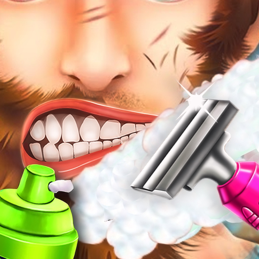Crazy Beard Shaving Salon app icon